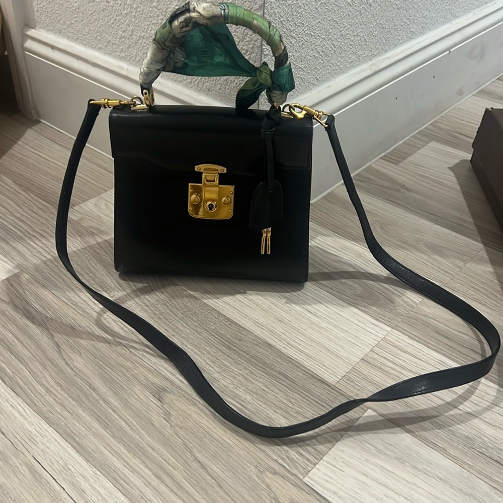 Gucci vintage‎ ladylock bag